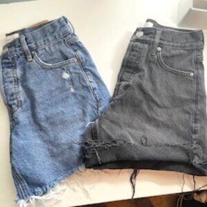 ✨ Pacsun High-Rise Relaxed Jean Shorts Bundle ✨